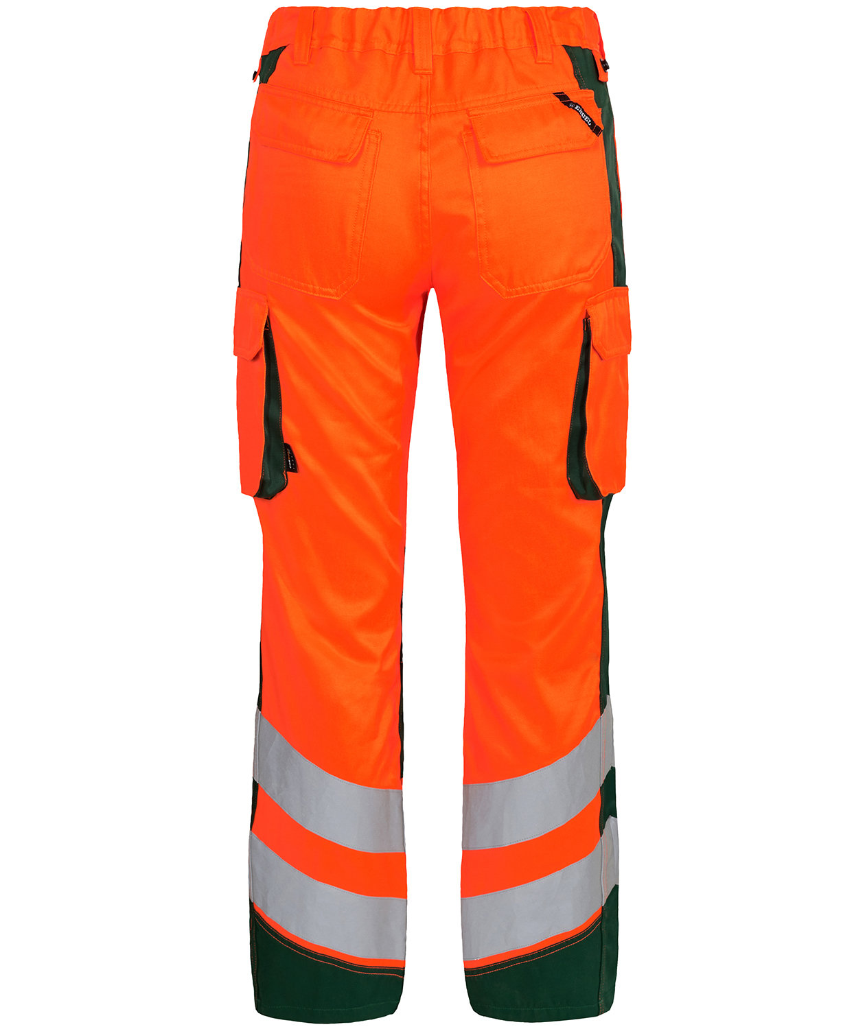 Engel Safety Light Damen Arbeitshose, Hi-Vis Orange/Gr&uuml;n, large image number 1