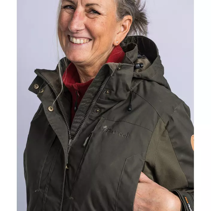 Pinewood Dog Sports Trainer Extreme damejakke, Moss green, large image number 6