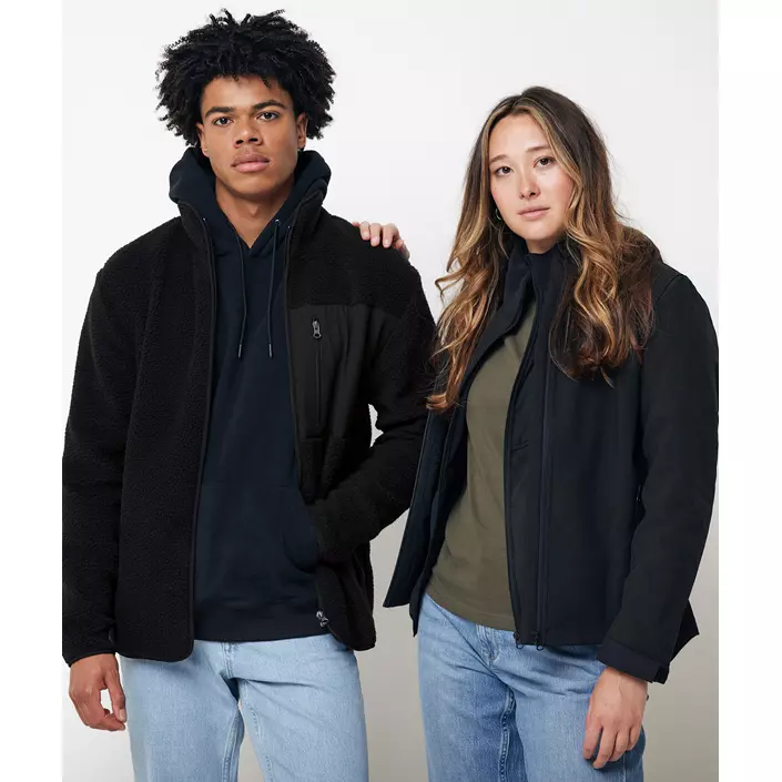 Iqoniq Diran Faserpelzjacke, Schwarz, large image number 12