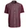 Kentaur kortärmad pique skjorta, Bordeaux, Bordeaux, swatch