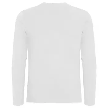Clique Premium Fashion-T langermet T-skjorte, Hvit
