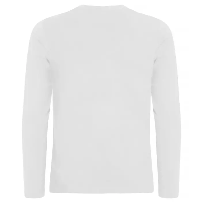 Clique Premium Fashion-T langermet T-skjorte, Hvit, large image number 1