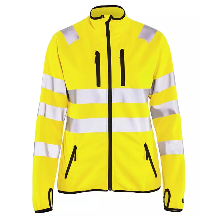 Blåkläder women's softshell jacket, Hi-Vis Yellow, large image number 0