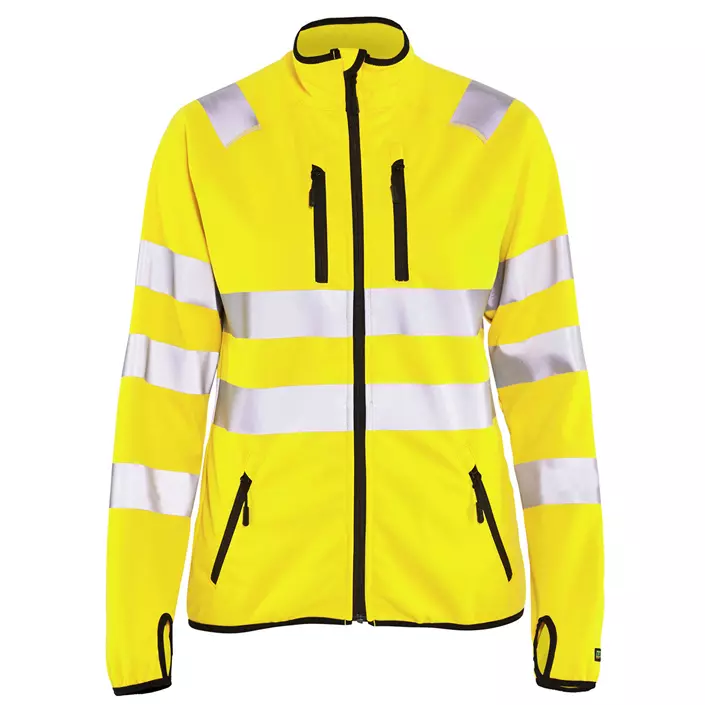 Blåkläder women's softshell jacket, Hi-Vis Yellow, large image number 0