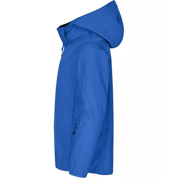 Clique Classic softshell jacket for kids, Royal Blue, large image number 4
