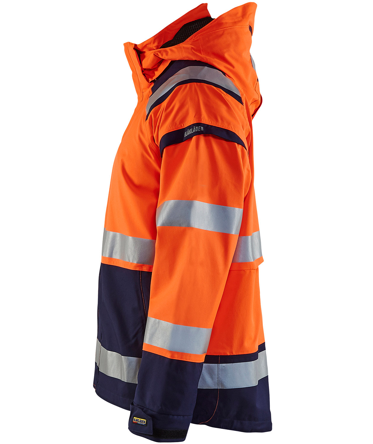 Bl&aring;kl&auml;der shell jacket, Hi-vis Orange/Marine, large image number 3