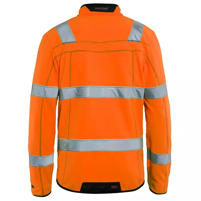 Blåkläder microfleece jacket, Hi-vis Orange, large image number 1