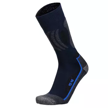 Bjerregaard Spark sokker/sokker, Svart/Blå