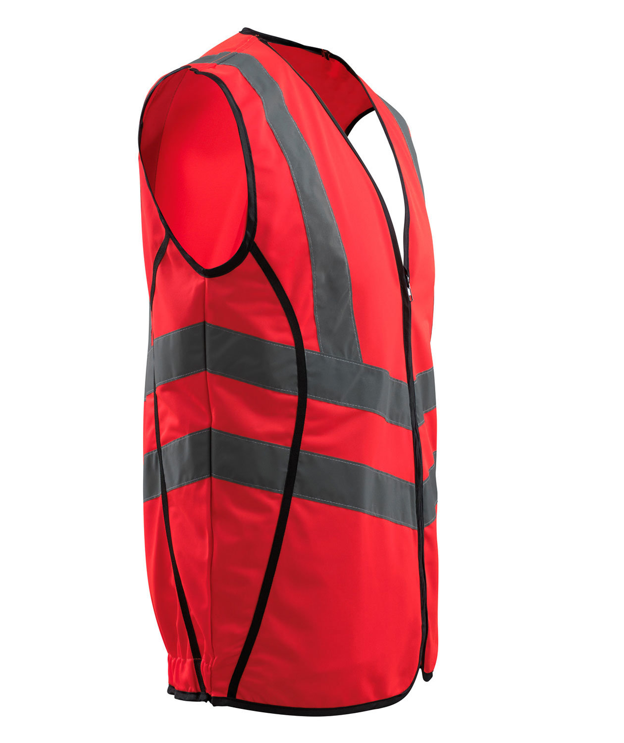 Mascot Safe Supreme Wingate trafikvest, Hi-Vis R&oslash;d, large image number 3