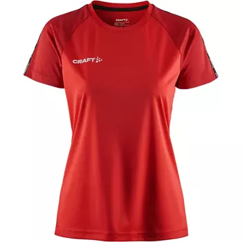 Craft Squad 2.0 Contrast T-shirt dam, Bright Red-Express