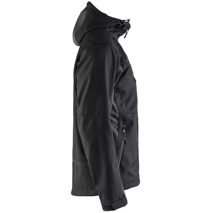 Blåkläder Unite softshell jacket, Black/Dark Grey, large image number 3