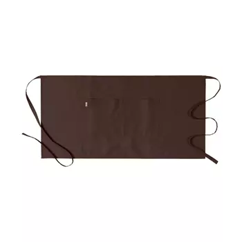 Segers apron with pockets, Brown