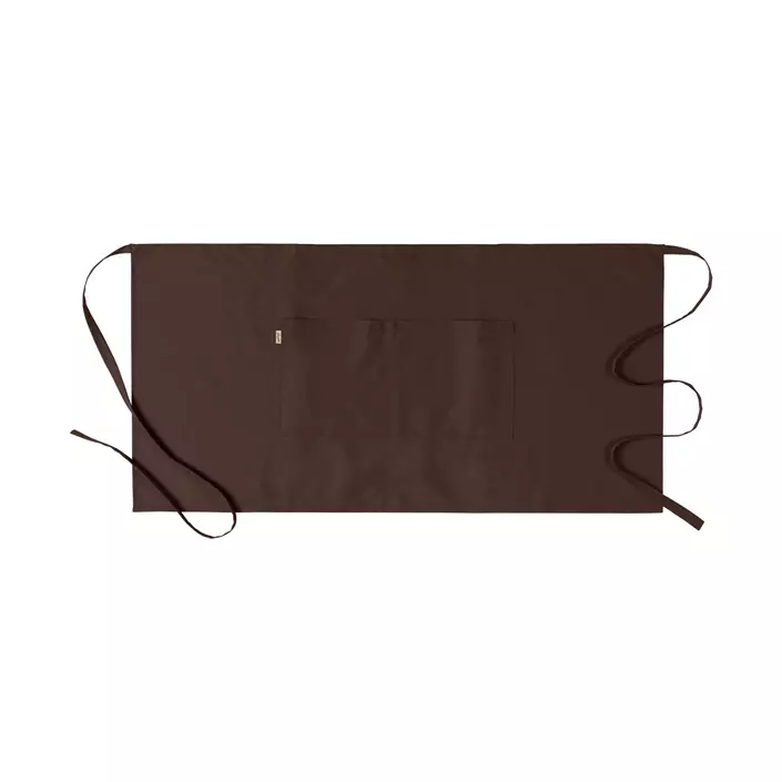 Segers apron with pockets, Brown, Brown, large image number 0