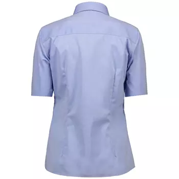 Seven Seas Fine Twill Kurzärmeliges Modern fit Damen Hemd, Hellblau