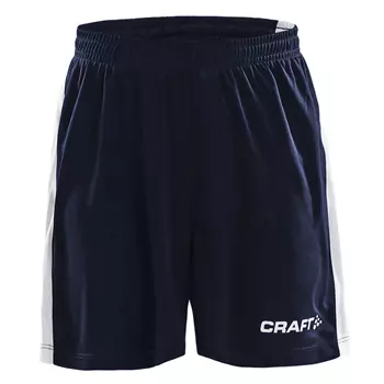 Craft Progress shorts for kids, Navy/White