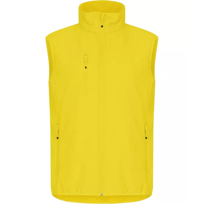 Clique Classic softshellvest, Gul, large image number 0