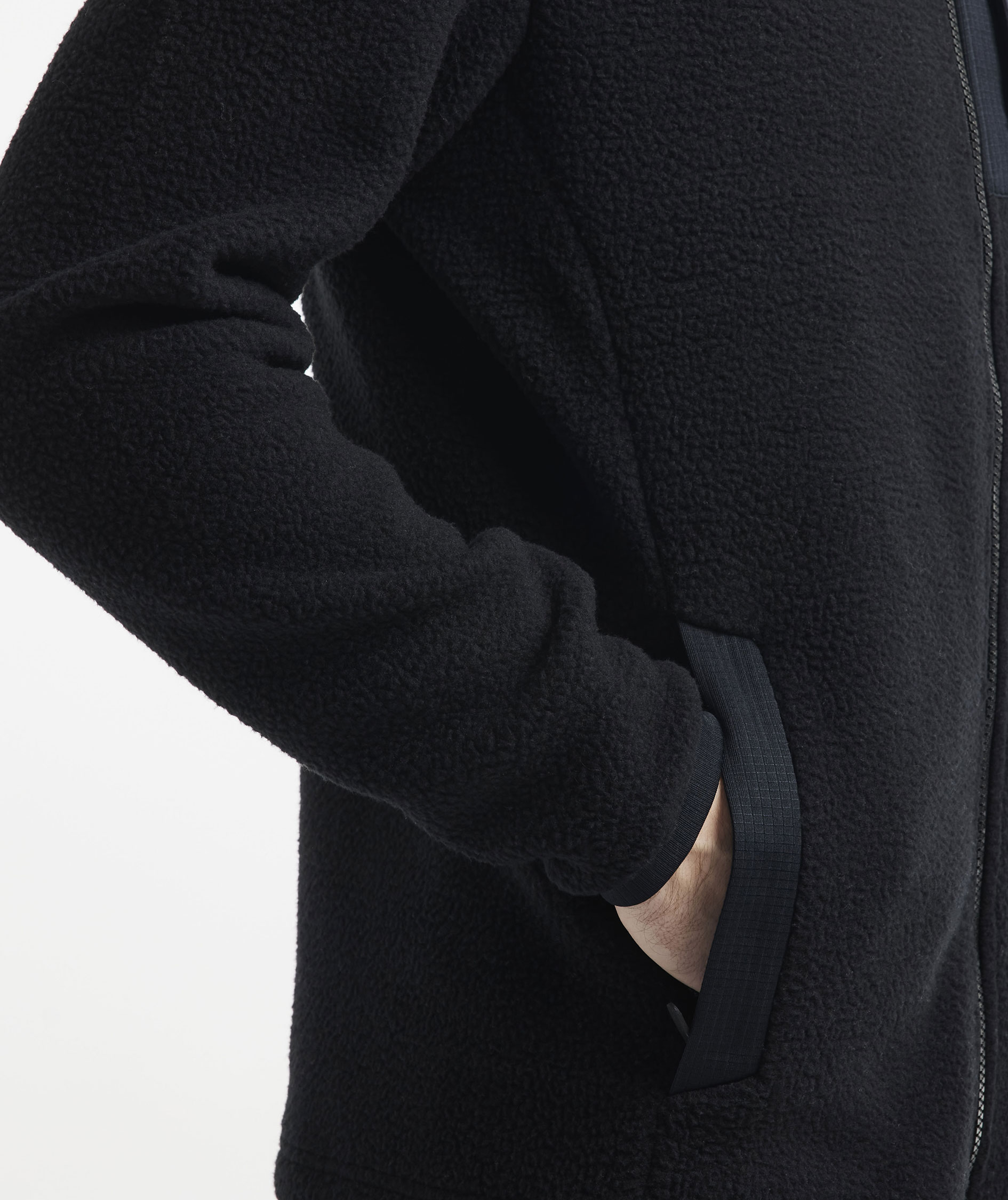 Craft ADV Explore pile fleece jacket, Black, large image number 4