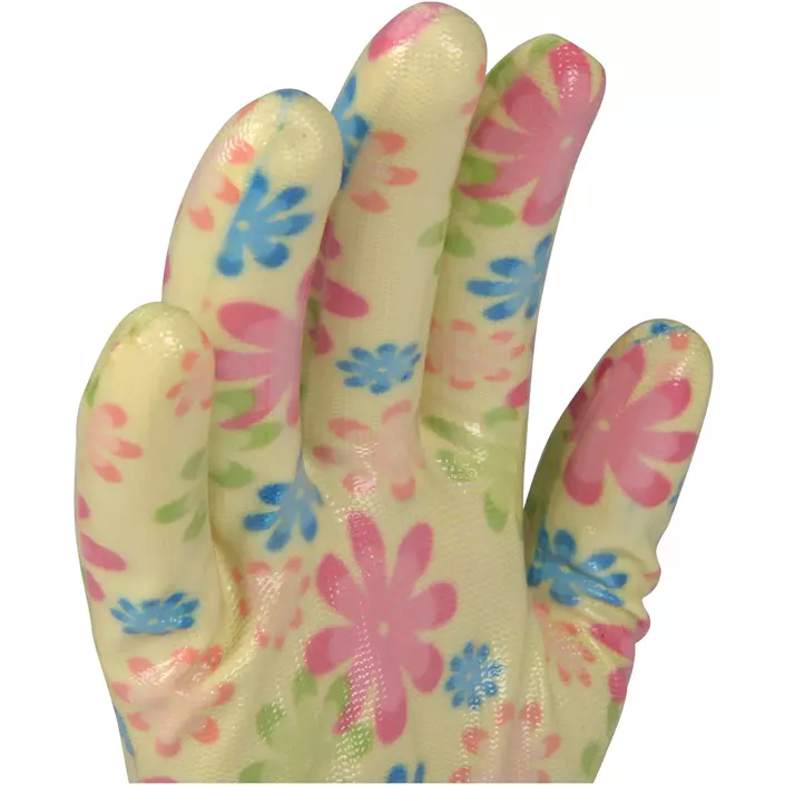 OX-ON Garden Basic 5004 work gloves, Pink/green, large image number 4