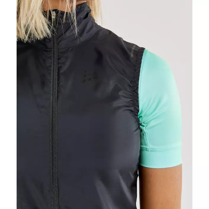 Craft Essence women's light wind vest, Black, large image number 5