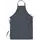 Segers 2337 bib apron with pocket, Grey, Grey, swatch