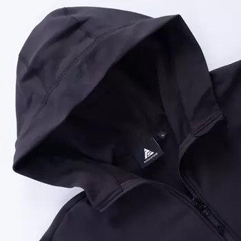 Pitch Stone women's hoodie with zipper, Black