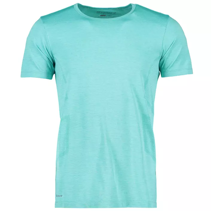 GEYSER seamless T-shirt, Mint melange, large image number 0