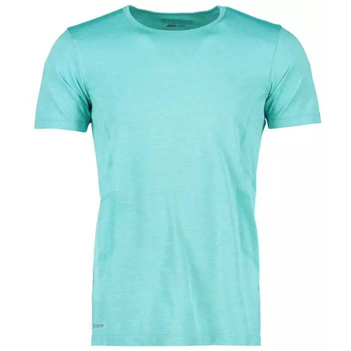 GEYSER seamless T-shirt, Mint melange, large image number 0