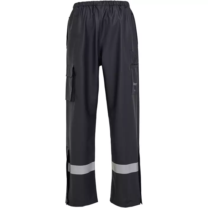 ELKA Dry Zone D-Lux PU regnbyxa, Marinblå, large image number 1