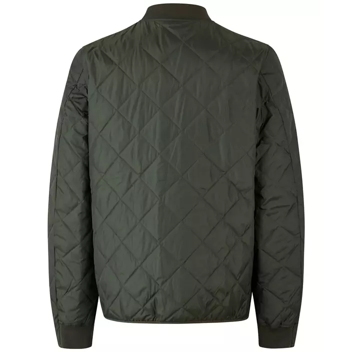 ID Allround quilted thermal jacket, Olive Green, large image number 2