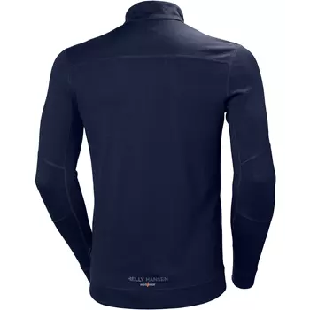 Helly Hansen Lifa half zip undershirt with merino wool, Navy