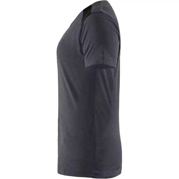 Blåkläder dame T-shirt, Mellemgrå/sort, large image number 4