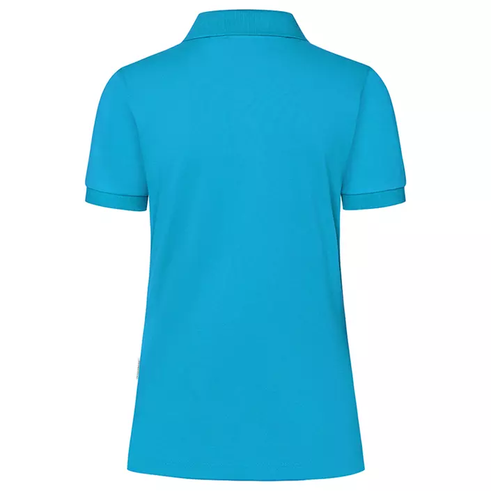 Karlowsky Modern-Flair dame polo t-shirt, Pacific blå, large image number 2