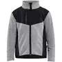 Blåkläder Fleecepullover für Kinder, Grau meliert/schwarz Blåkläder Fleecepullover für Kinder, Grau meliert/schwarz