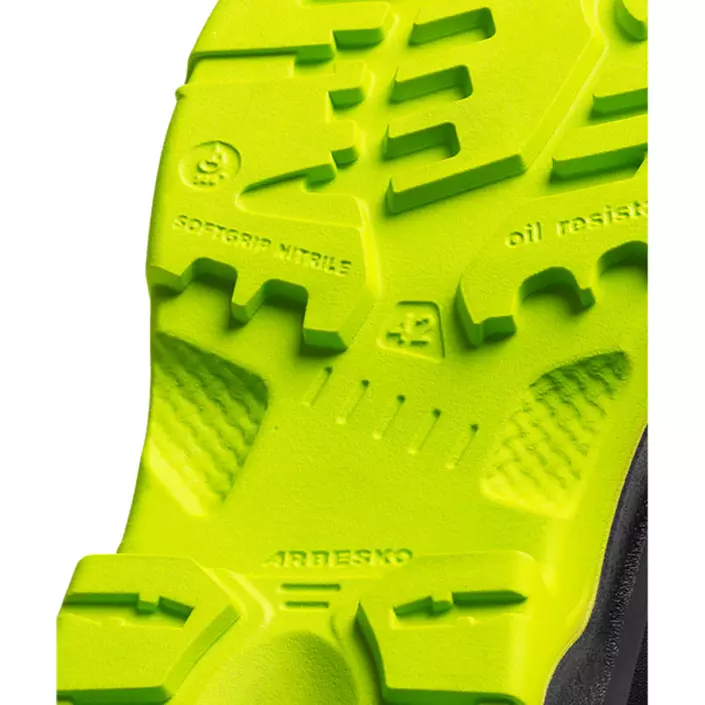 Arbesko 943 safety shoes S3, Black/Lime, large image number 3