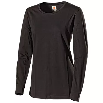 L.Brador long-sleeved women's T-shirt 6015B, Black