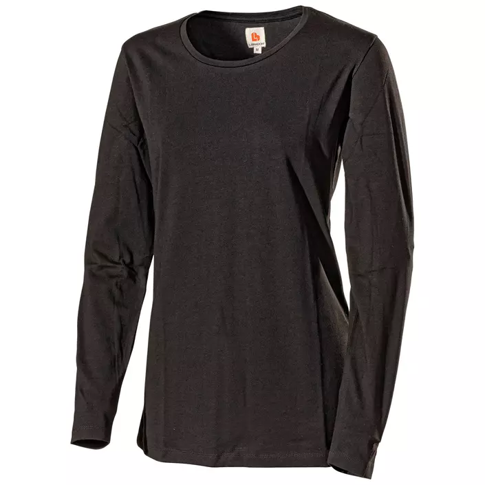 L.Brador long-sleeved women's T-shirt 6015B, Black, large image number 0