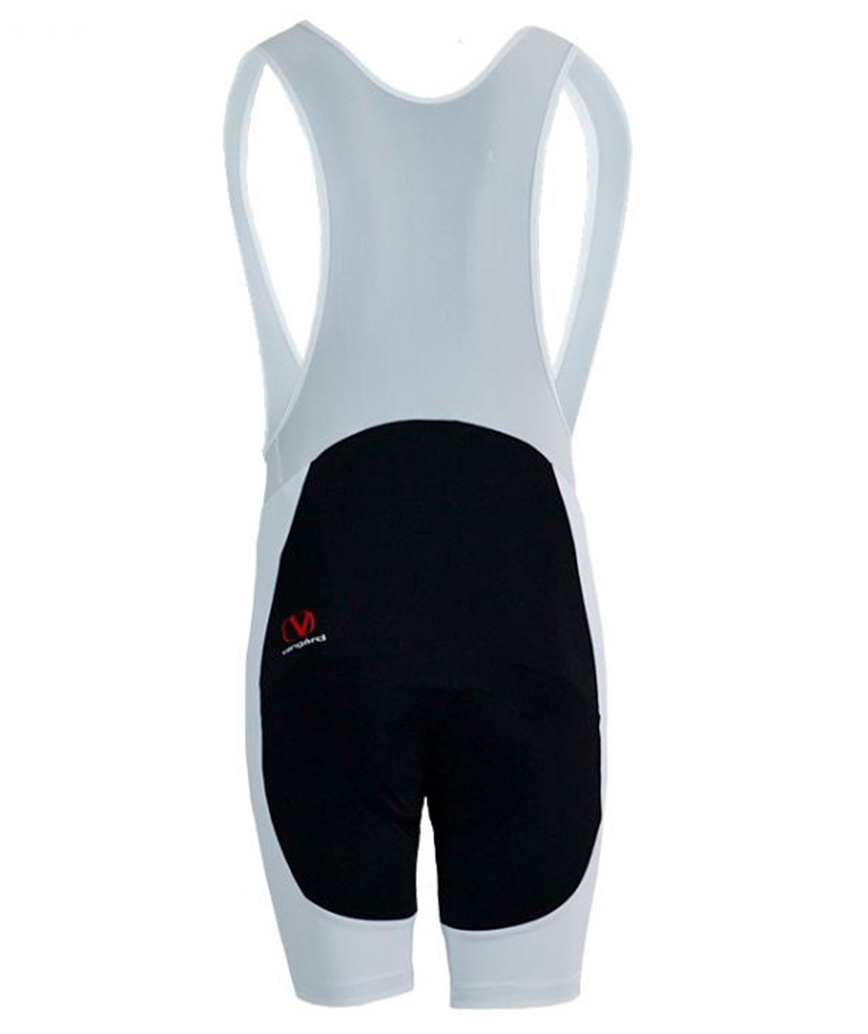 Vang&agrave;rd Team line bib cykelshorts, Vit/Svart