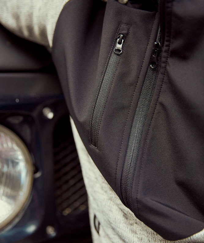 Clique Haines fleecejakke, Ash, large image number 5