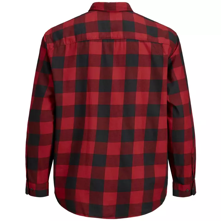 Jack & Jones JJEGINGHAM Plus Size Twill skjorte, Brick Red, large image number 2