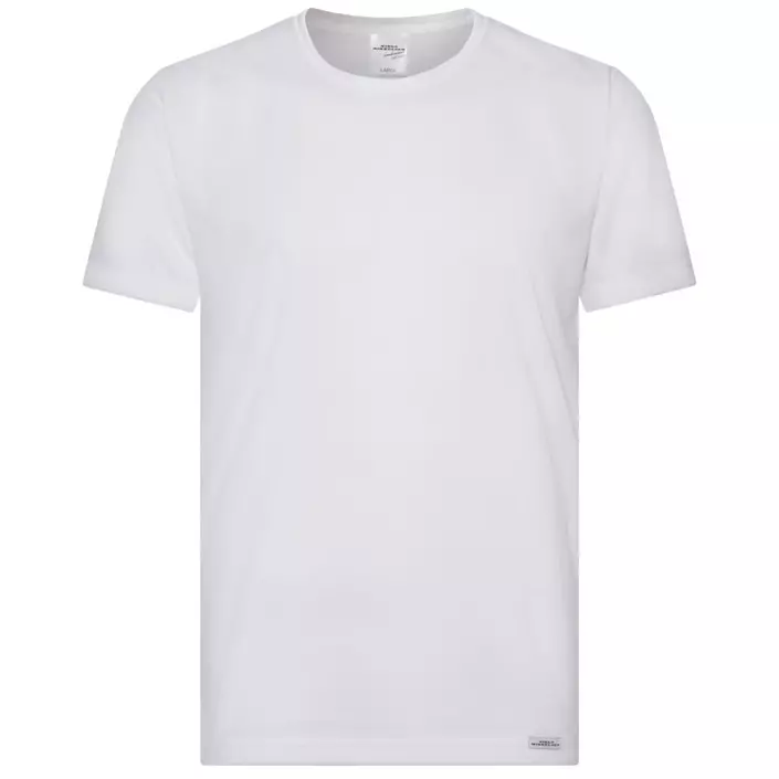 by Mikkelsen das dänische Abwehrtrikot Lauf-T-Shirt, Weiß, large image number 0