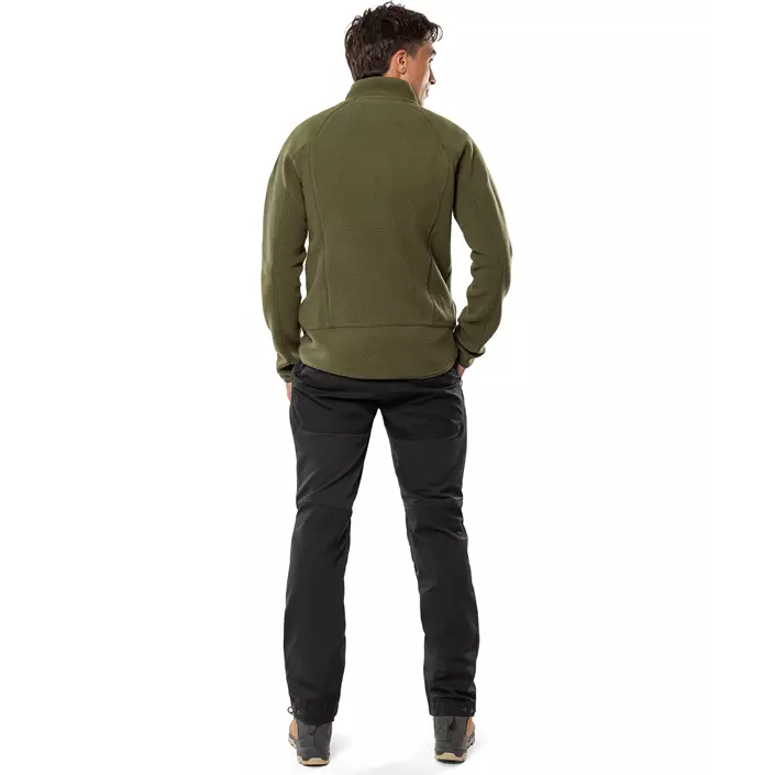 Fristads Argon fibre pile jacket, Light Army Green, large image number 3