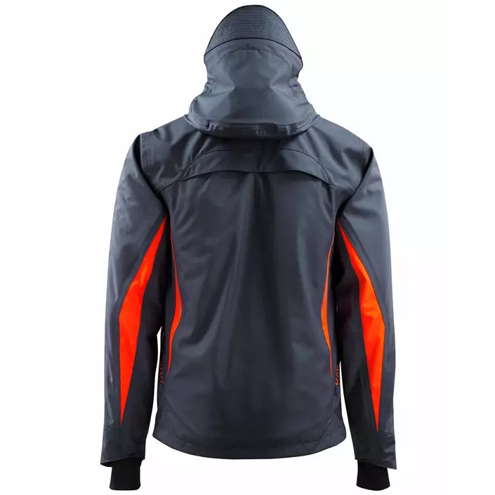 Mascot Hardwear Gandia shell jacket, Dark Marine Blue/Hi-Vis Orange, large image number 2