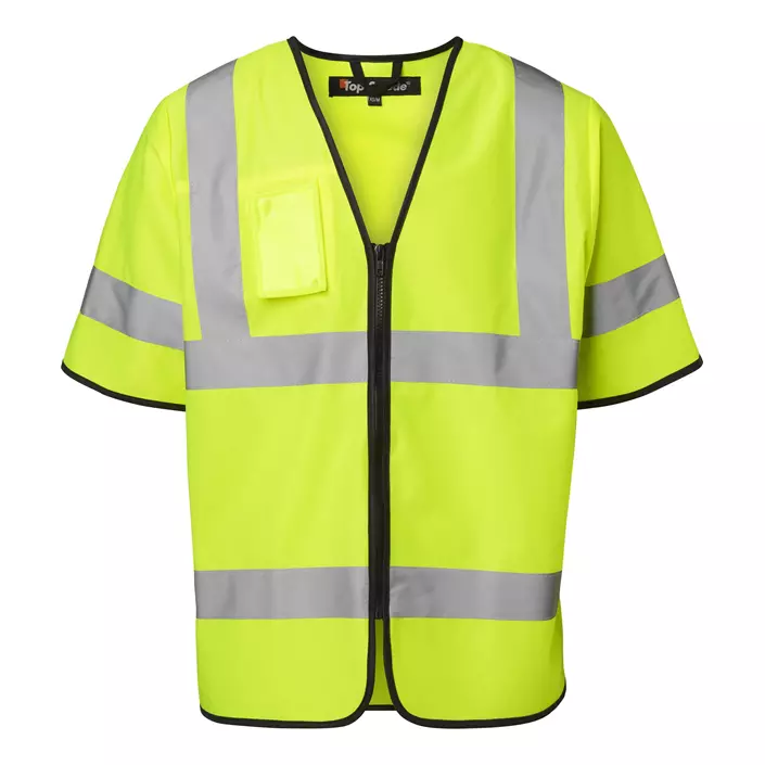 Top Swede reflective safety vest 125, Hi-Vis Yellow, large image number 0