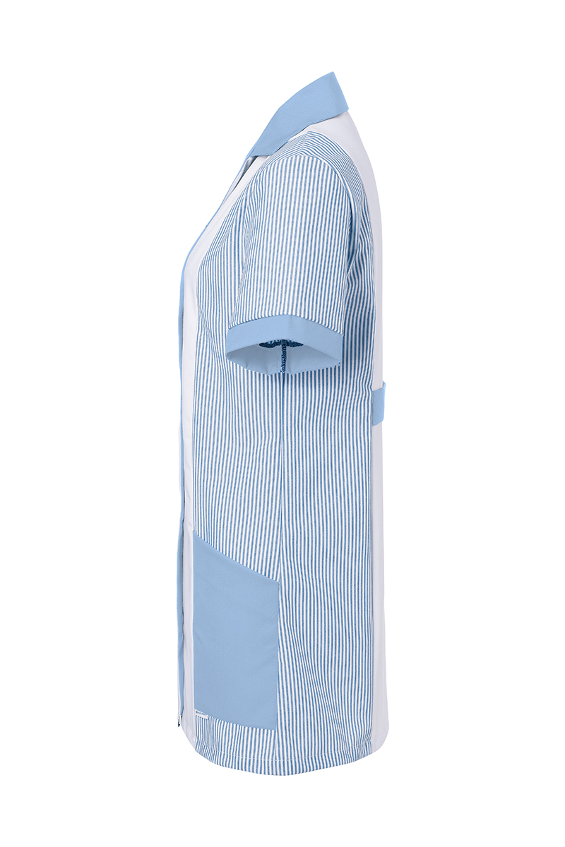 Karlowsky Penelope kort&aelig;rmet dame tunika, White/light blue, large image number 3