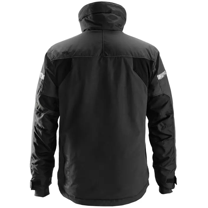 Snickers AllroundWork 37.5® winter work jacket 1100, Black, large image number 1