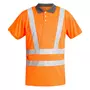 Engel arbejds polo T-shirt, Orange