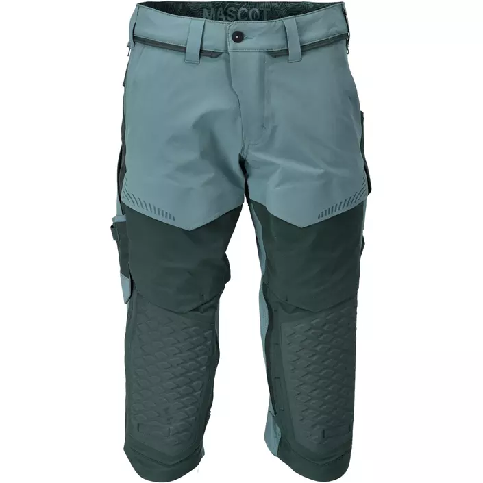 Mascot Customized arbejdsknickers full stretch, Lys skovgrøn/Skovgrøn, large image number 0