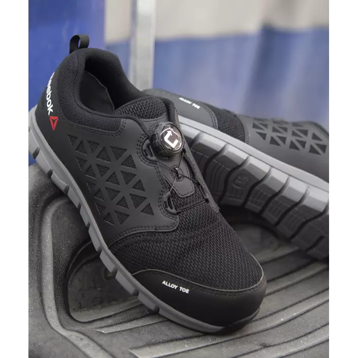 Reebok Excel Light UTURN® safety shoes S1P, Black, large image number 2