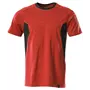 Mascot Accelerate T-shirt, Signal red/black