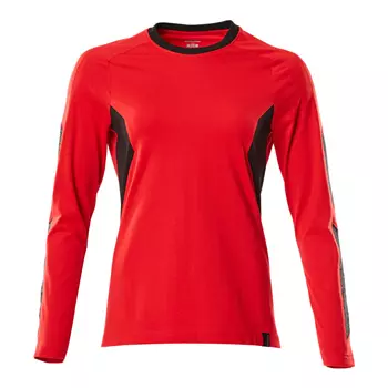 Mascot Accelerate long-sleeved women's T-shirt, Signal red/black